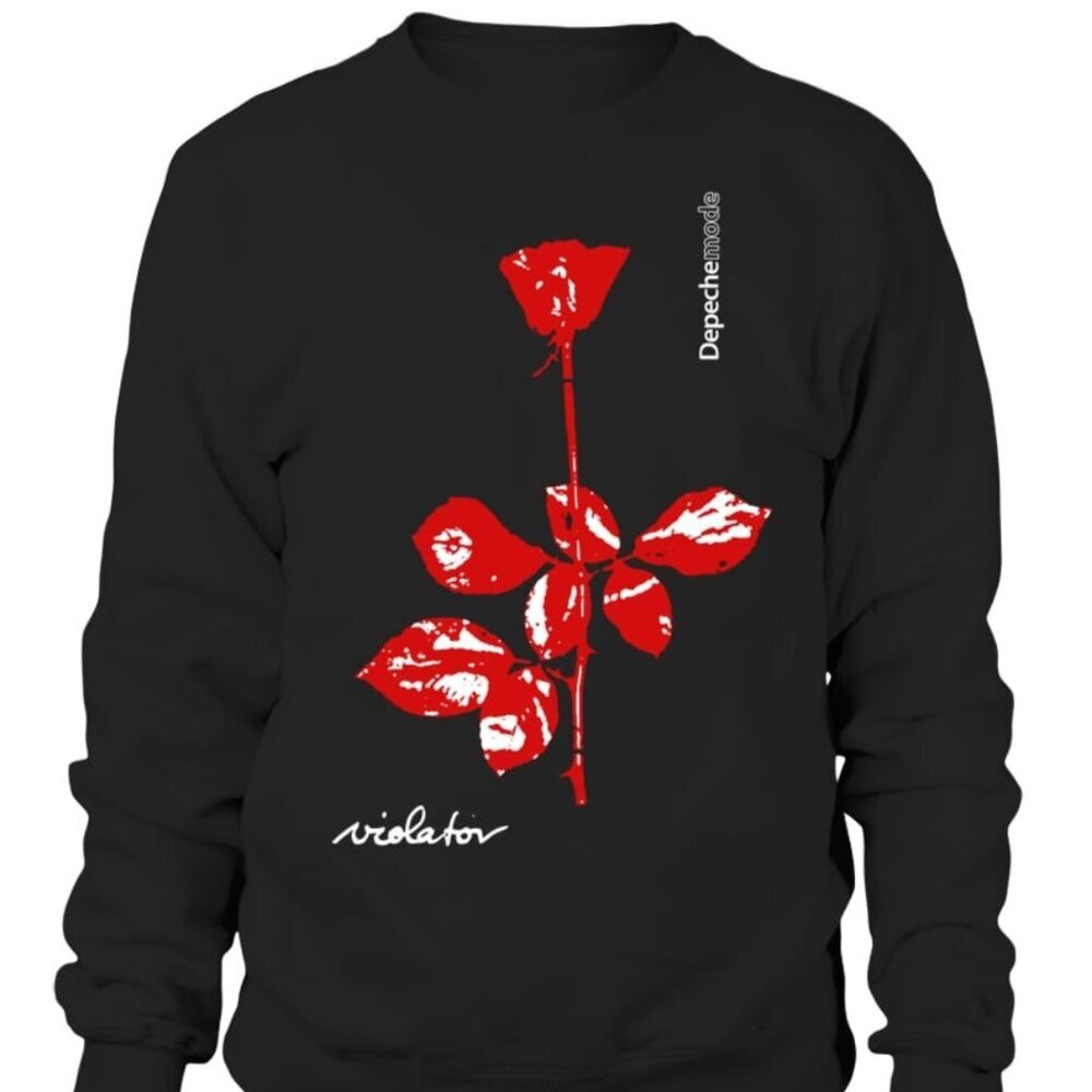 Depeche Mode Violator Sweatshirt Classic Rock Music Band Crewneck Pullover 05